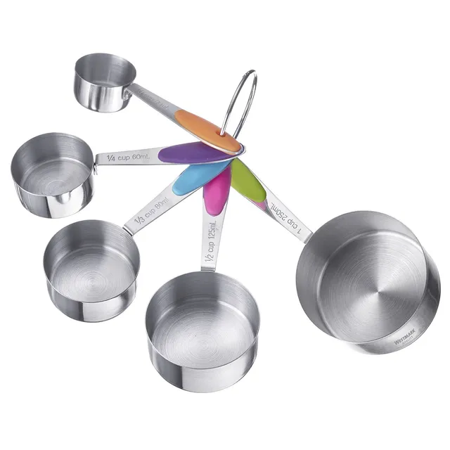 westmark-30612270-set-de-5-cuill-res-doseuses-embo-tables-pour-cuisine-et-p-tiss image 1