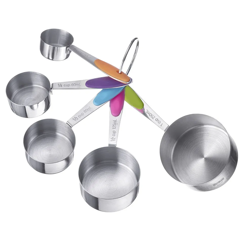 westmark-30612270-set-de-5-cuill-res-doseuses-embo-tables-pour-cuisine-et-p-tiss image 1