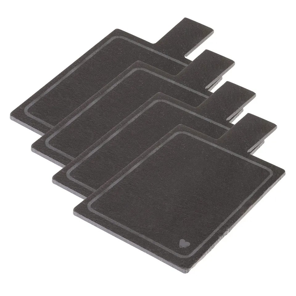 westmark-697222es-lot-de-4-planches-de-service-en-ardoise-naturelle-rectangulair image 1