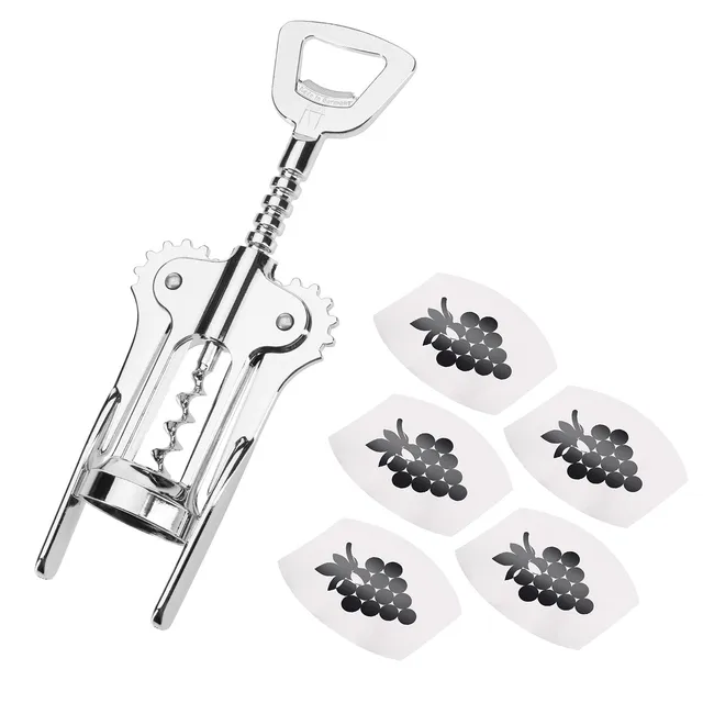 westmark-615533e6-set-tire-bouchon-6-pi-ces-tire-bouchon-levier-safety-pedro-5-b image 1