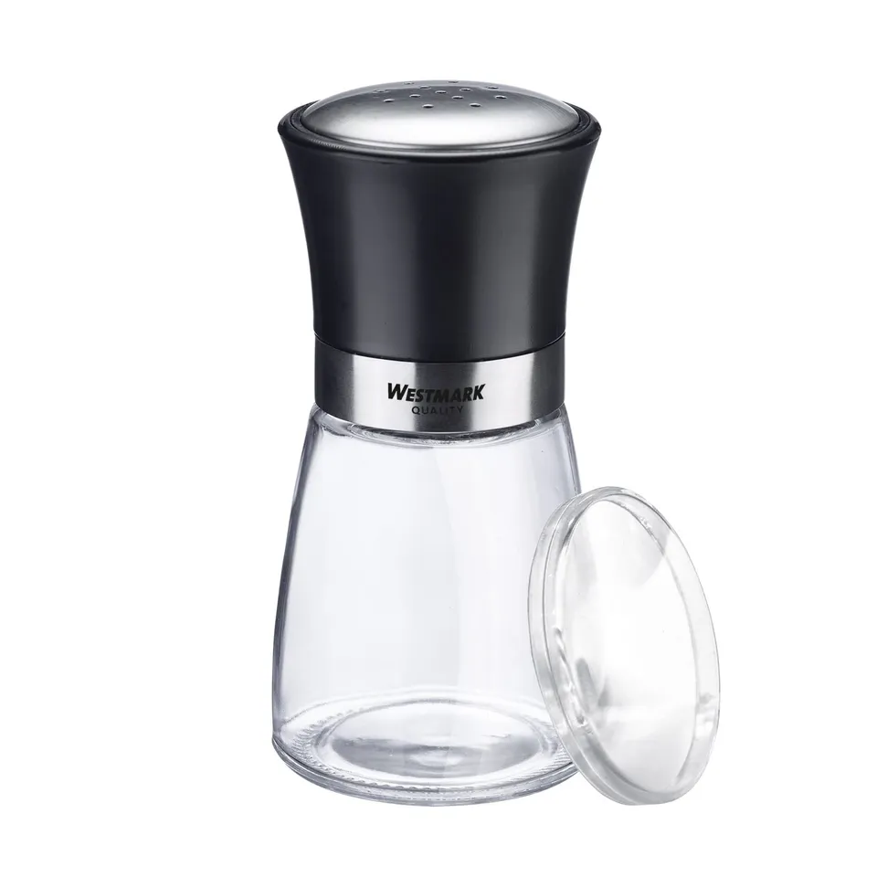 westmark-saupoudreur-pices-blacky-63502260-pot-190-ml-verre-avec-couvercle-aroma image 1