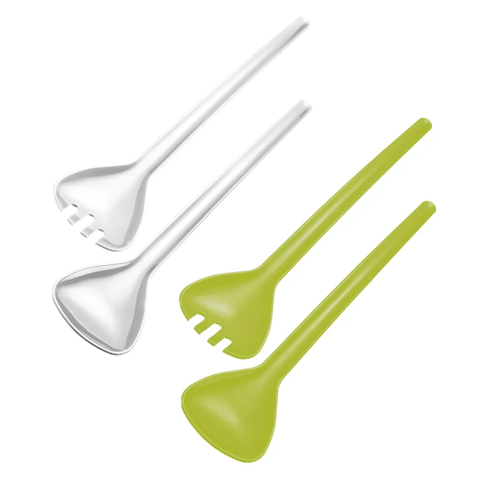 westmark-2090-2270-couvert-salade-en-pp-blanc-et-vert-270-x-68-x-20-mm image 1