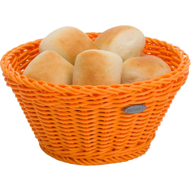 westmark-saleen-2039224-corbeille-ronde-conique-orange-18-x-10-cm-panier-artisan image 1
