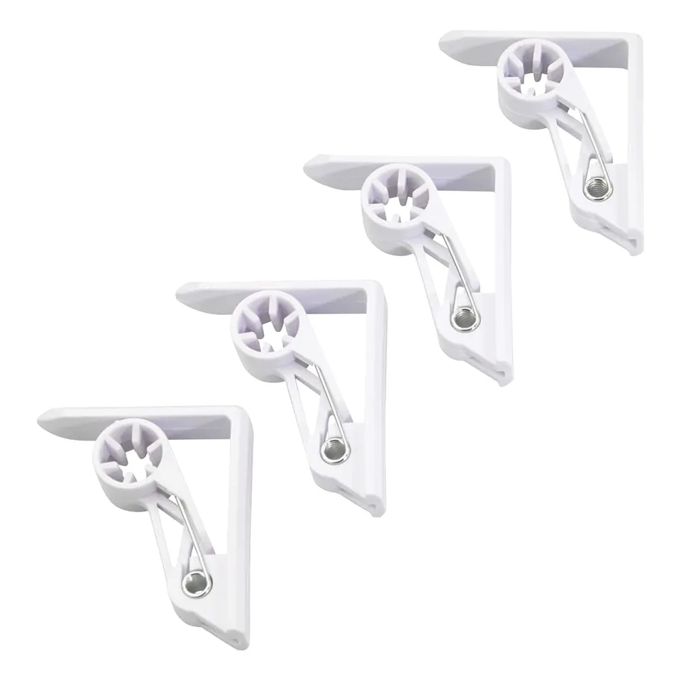 westmark-64282280-set-de-4-pinces-nappes-avec-m-canisme-ressort-plastique-abs-al image 1