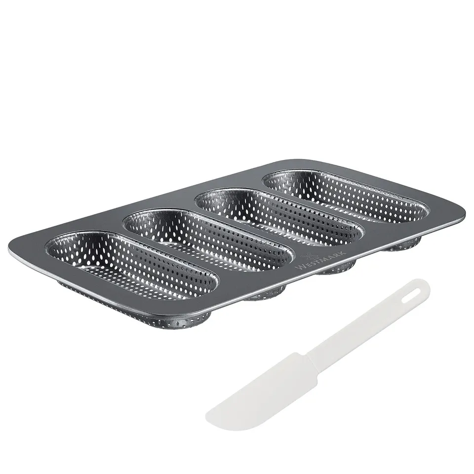 westmark-327222e6-moule-burger-d-mouleur-en-acier-anti-adh-sif-lot-de-2-pi-ces image 1
