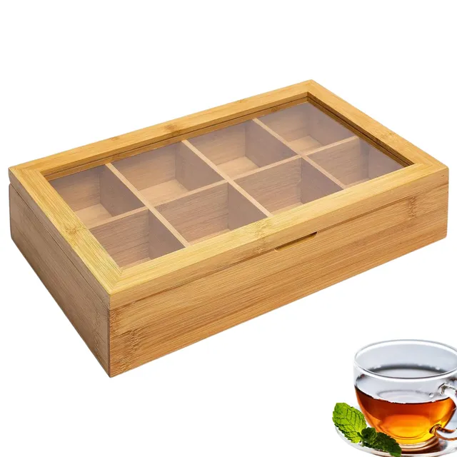 westmark-teatime-15732260-bo-te-th-en-bambou-8-compartiments-couvercle-magn-tiqu image 1