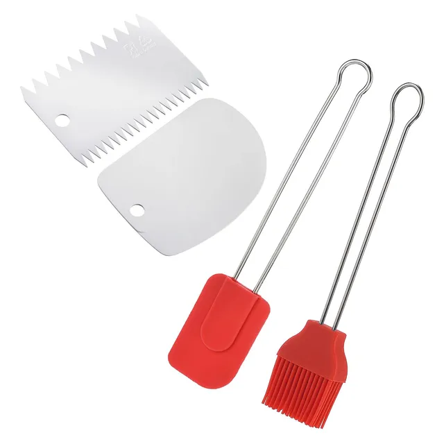 westmark-154422e6-r-pe-en-silicone-rouge-argent-blanc image 1