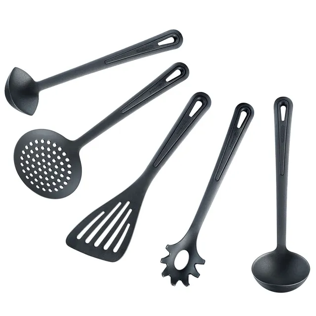 westmark-gentle-plus-280022e9-set-de-5-ustensiles-de-cuisine-r-sistant-270-c-pla image 1