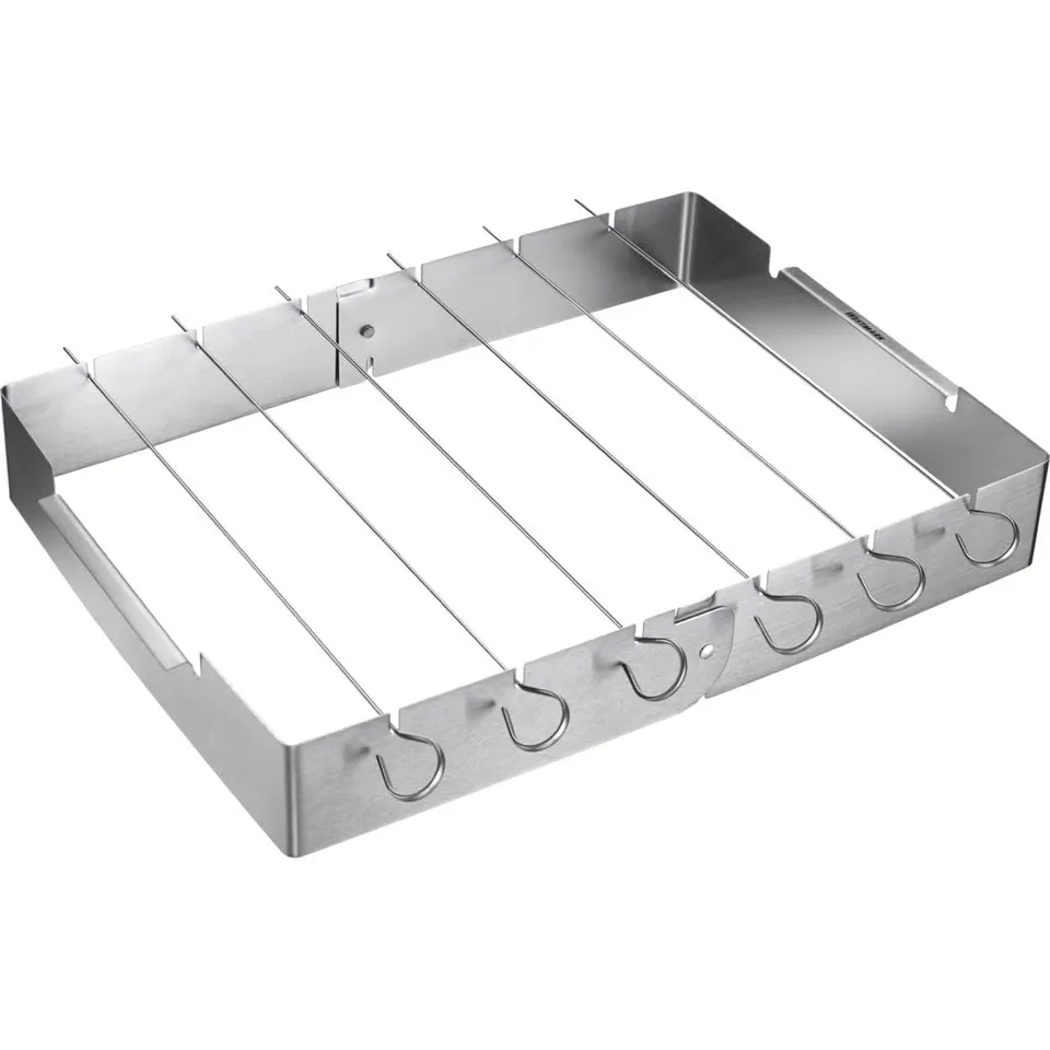 westmark-support-pour-brochettes-7-pi-ces-acier-inoxydable-6-brochettes-longues- image 1