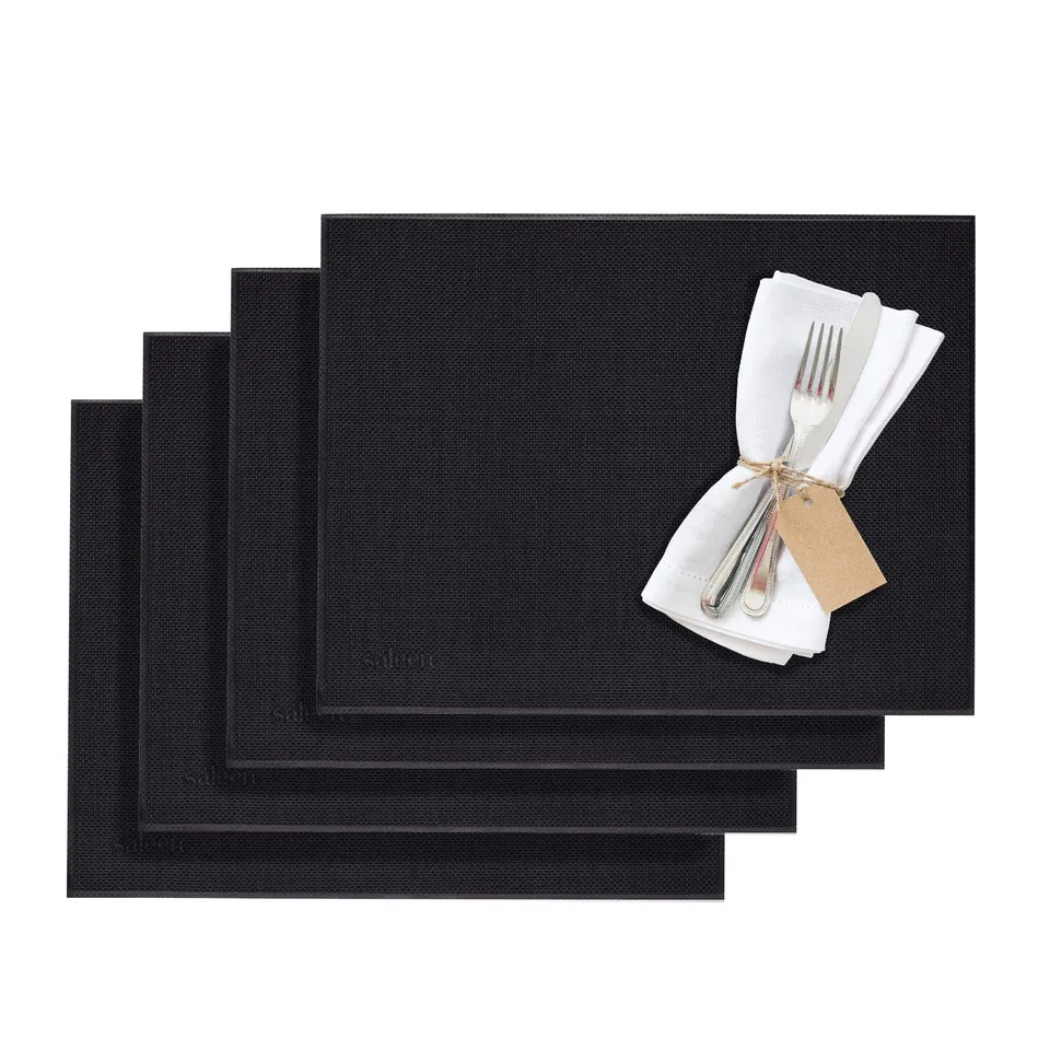 westmark-sets-de-table-4-pi-ces-42-x-32-cm-dition-saleen-linen-vinyle-polyester- image 1