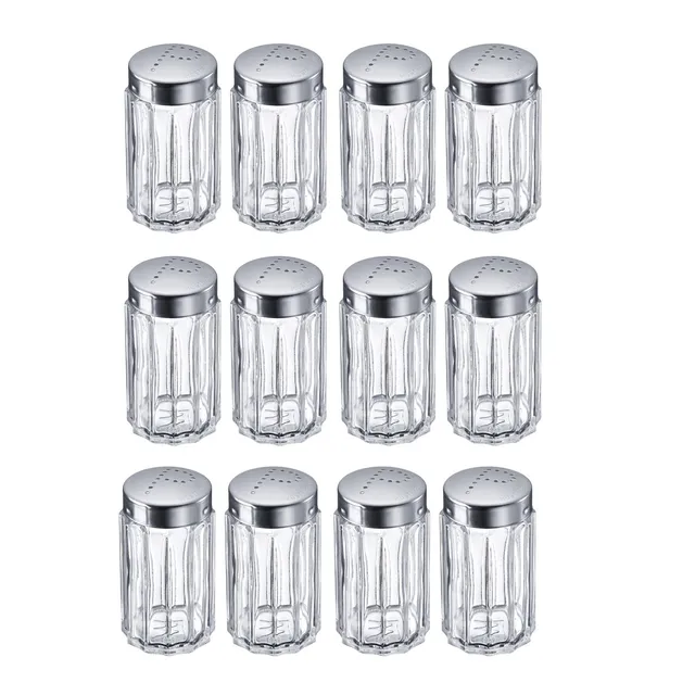 westmark-traditionnel-63102611-pr-sentoir-poivri-res-12-pi-ces-50-ml-verre-acier image 1
