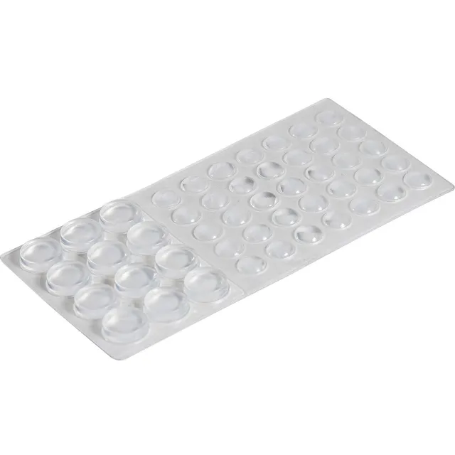 westmark-52242280-tampons-antid-rapants-et-anti-bruit-transparents-en-plastique- image 1