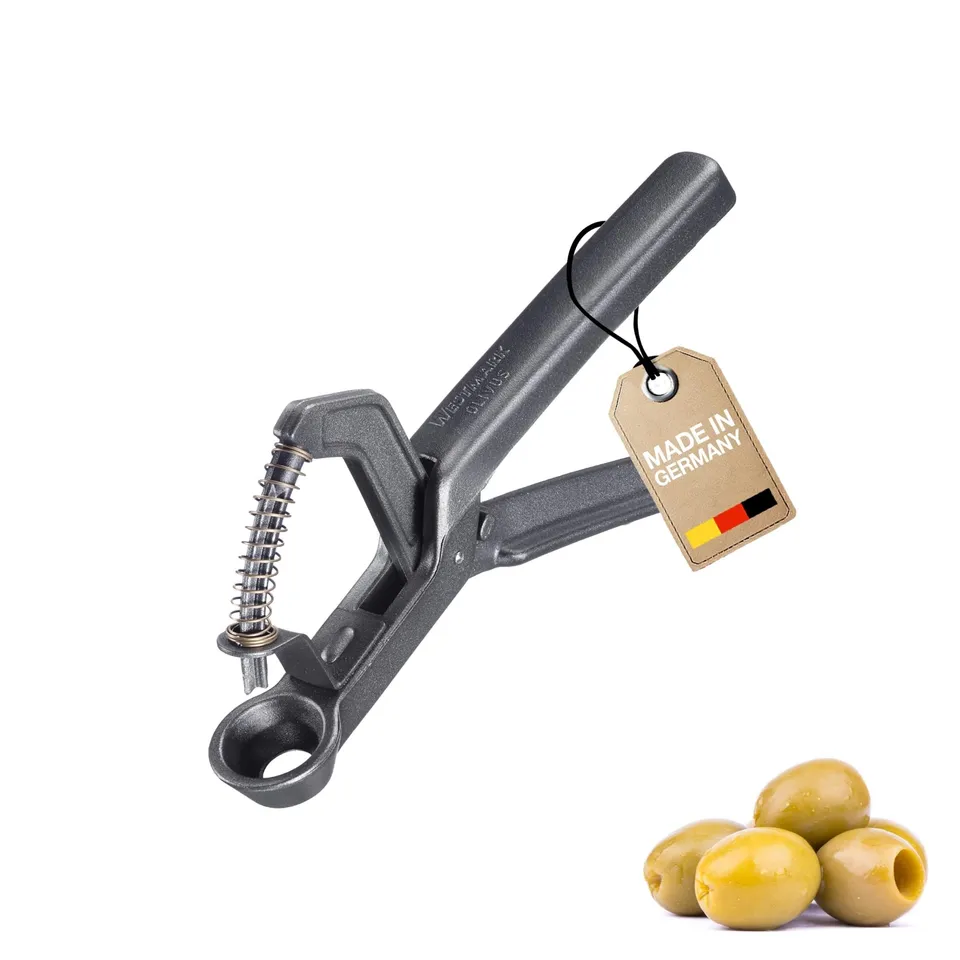 westmark-olivus-40407770-black-edition-d-noyauteur-olives-et-cerises-une-main-re image 1