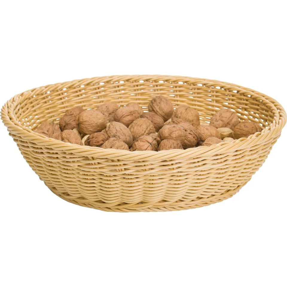 westmark-saleen-2038900-corbeille-ronde-beige-37-x-9-cm-vannerie-artisanalesynth image 1