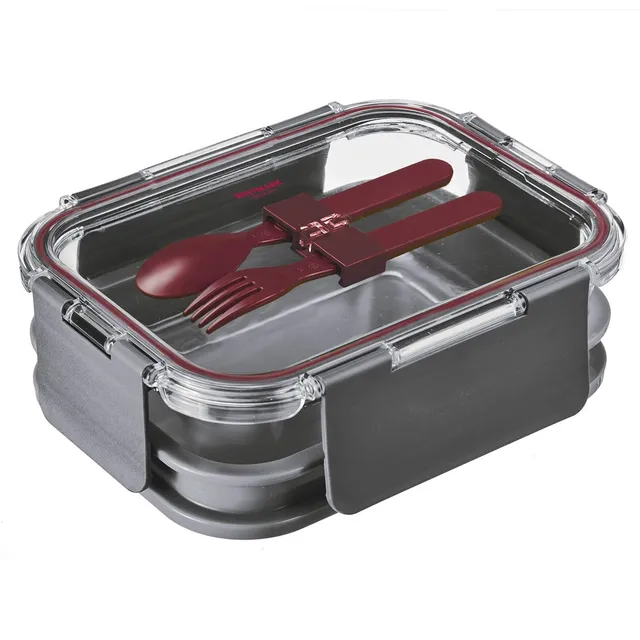 westmark-236022ea-bo-te-lunch-deux-tages-en-verre-borosilicate-1740-ml-avec-couv image 1