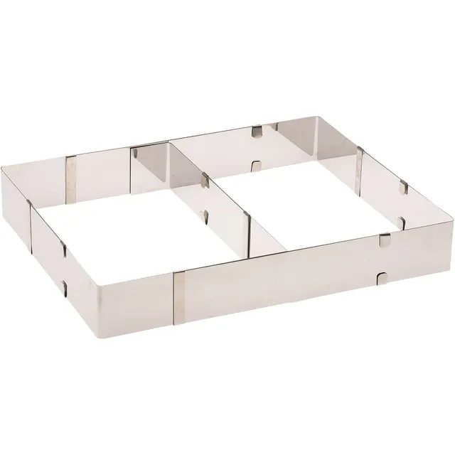 westmark-cadre-g-teaux-pizza-r-glable-31322260-hauteur-5-cm-acier-inoxydable-ave image 1