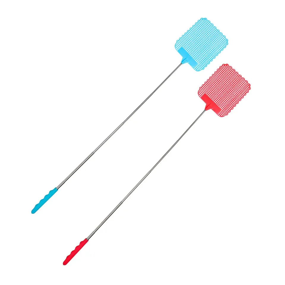 westmark-508022e4-lot-de-2-tapettes-mouches-avec-manche-t-lescopique-r-glable-ac image 1