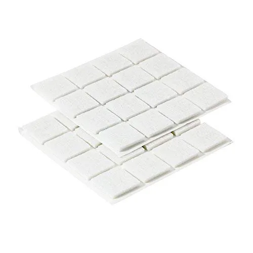 westmark-52032280-patins-en-feutre-autocollants-32-pi-ces-19-x-19-mm-blanc image 1