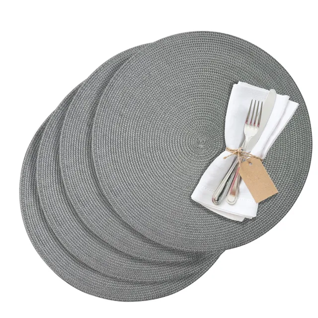 westmark-set-de-table-sous-plats-ronds-circle-saleen-edition-lot-de-4-38-cm-lava image 1