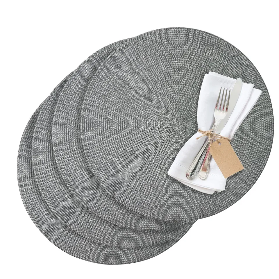 westmark-set-de-table-sous-plats-ronds-circle-saleen-edition-lot-de-4-38-cm-lava image 1