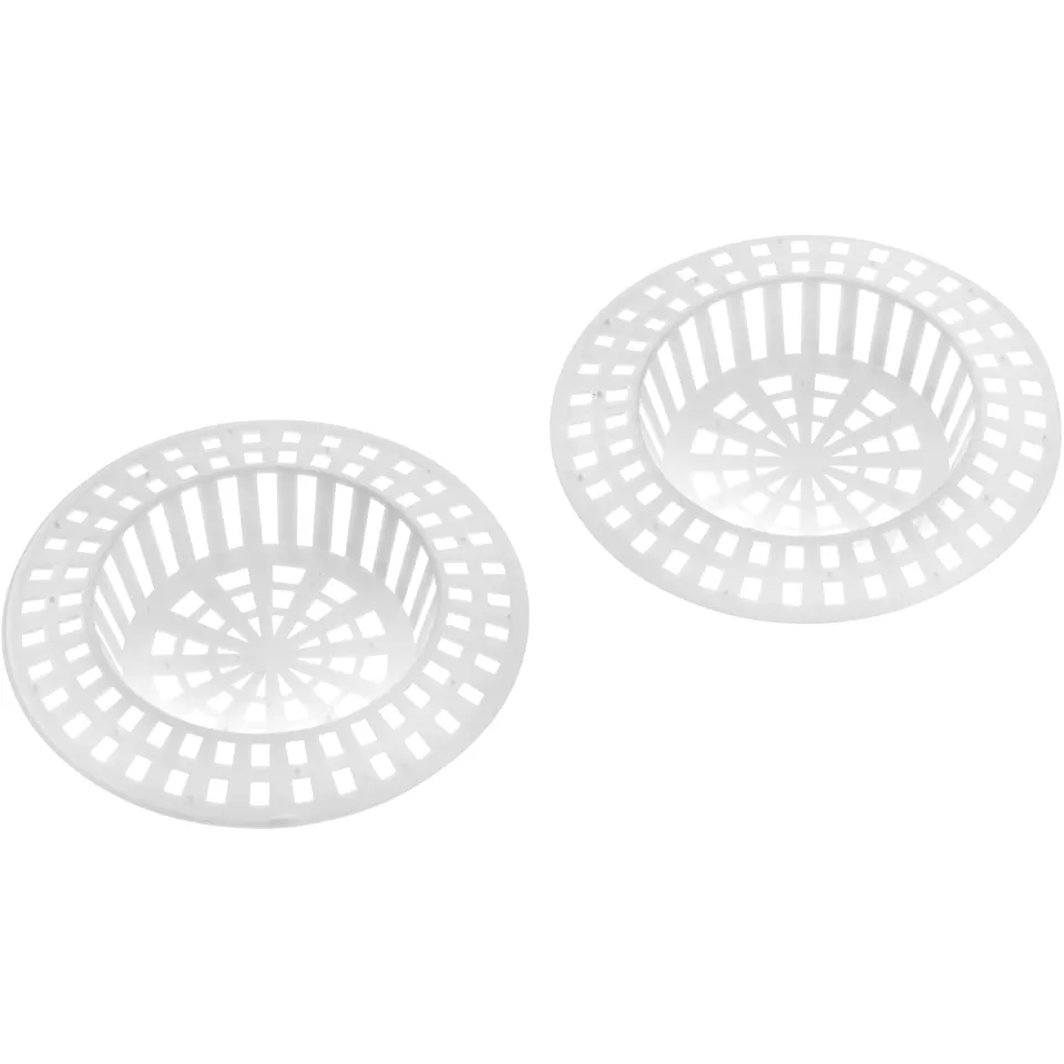 westmark-52072270-lot-de-2-tamis-passoires-d-vier-ronds-7-cm-en-plastique-blanc- image 1