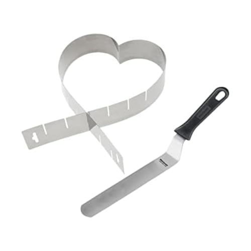 westmark-heart-313422e8-moule-p-tisserie-en-forme-de-c-ur-r-glable-14-5-27-cm-sa image 2