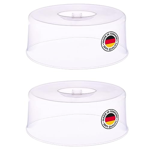 westmark-342422e3-cloche-g-teau-30-cm-avec-poign-e-lot-de-2-plastique-pp-transpa image 7