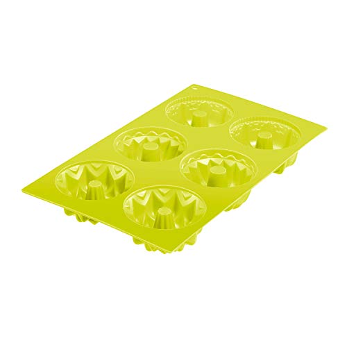 westmark-3017227g-trio-moule-muffins-6-cavit-s-en-silicone-vert-29-3-x-17-5-cm-2 image 7