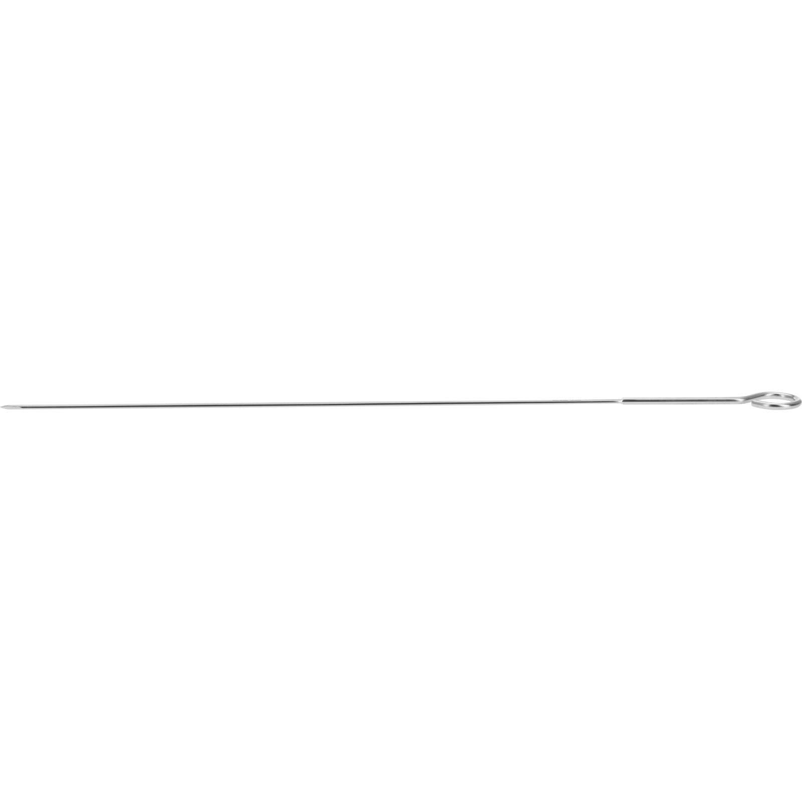 westmark-12622270-piques-brochettes-acier-inoxydable-37-cm-lot-de-3-forme-plate- image 3