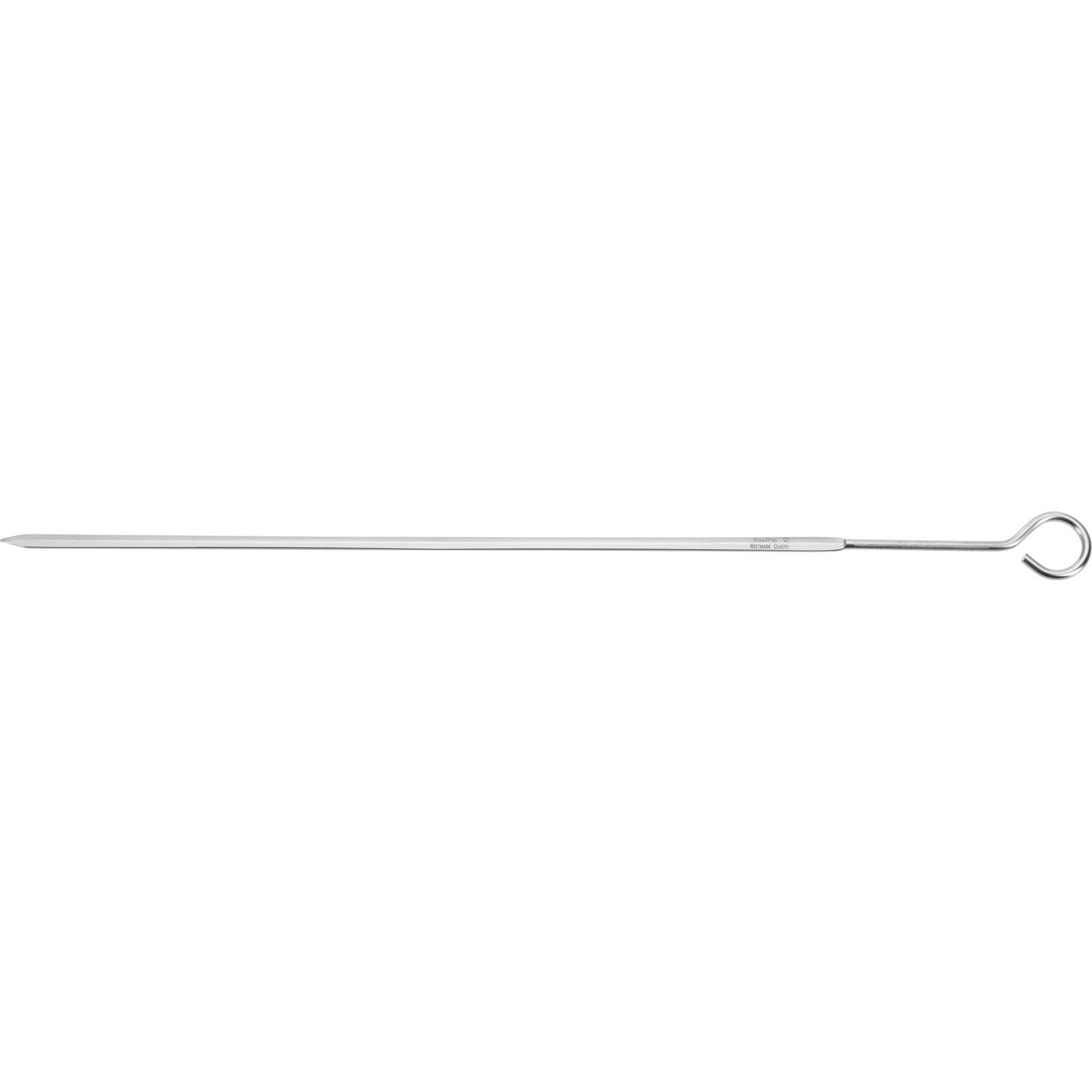 westmark-12622270-piques-brochettes-acier-inoxydable-37-cm-lot-de-3-forme-plate- image 2