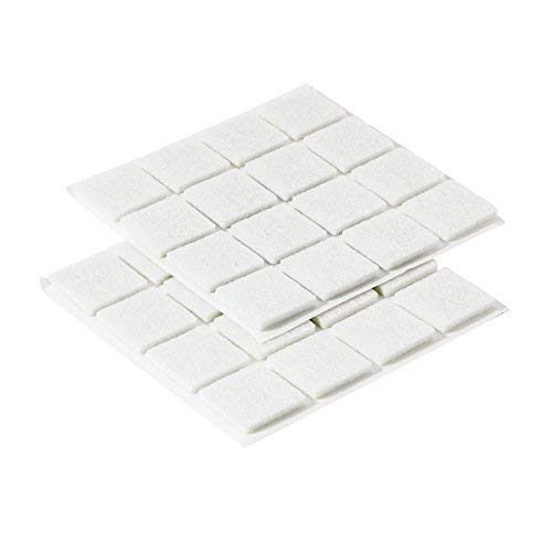 westmark-52032280-patins-en-feutre-autocollants-32-pi-ces-19-x-19-mm-blanc image 1