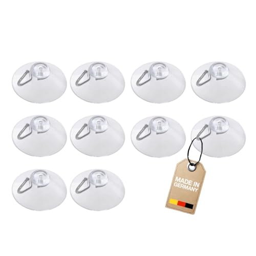 westmark-531822e1-lot-de-10-crochets-ventouse-2-cm-plastique-m-tal-transparent-a image 8