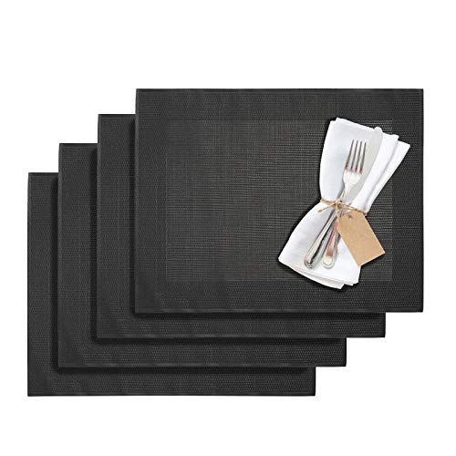 westmark-sets-de-table-4-pi-ces-saleen-home-42-x-32-cm-vinyle-polyester-anthraci image 8