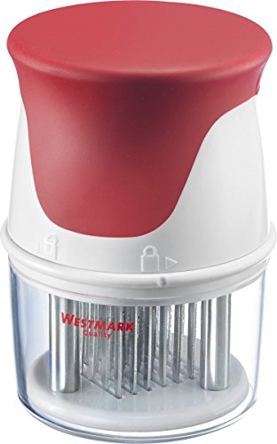 westmark-attendrisseur-viande-35-lames-acier-inoxydable-mod-le-62132260-blanc-ro image 2