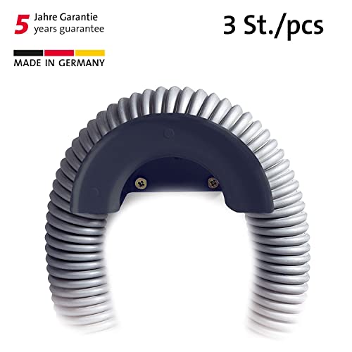 westmark-520122e3-lot-de-3-supports-de-tuyaux-et-c-bles-incassables-visser-en-pl image 5