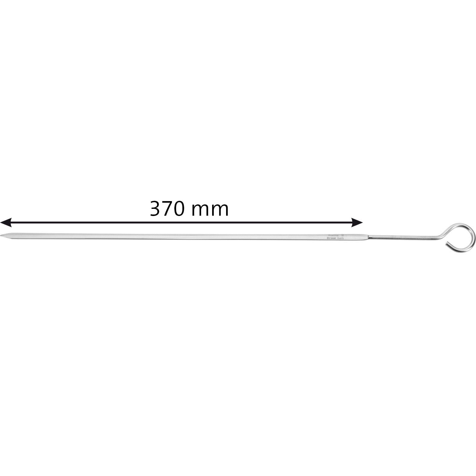 westmark-12622270-piques-brochettes-acier-inoxydable-37-cm-lot-de-3-forme-plate- image 7
