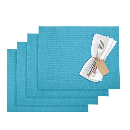 westmark-saleen-home-set-de-4-sets-de-table-synth-tiques-42-x-32-cm-turquoise-as image 8