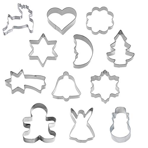 westmark-354222e6-lot-de-12-emporte-pi-ces-de-no-l-en-acier-inoxydable-12-motifs image 7