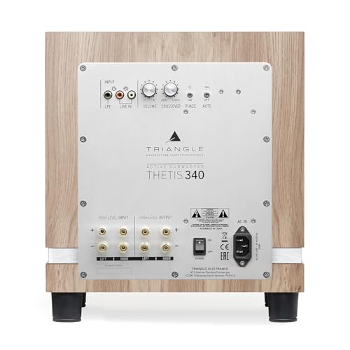 triangle-thetis-340-caisson-de-basse-actif-250w-bass-reflex-haut-parleur-25-cm-r image 7