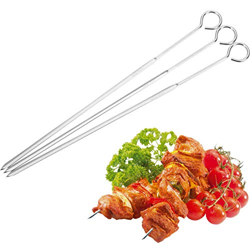 westmark-lot-de-3-broches-kebab-en-acier-inoxydable-argent-31-cm-qualit-since-19 image 8