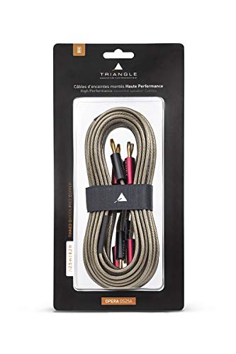 triangle-op-ra-c-bles-enceintes-hi-fi-cuivre-ofc-2-5-mm-fiches-banane-pr-mont-es image 2