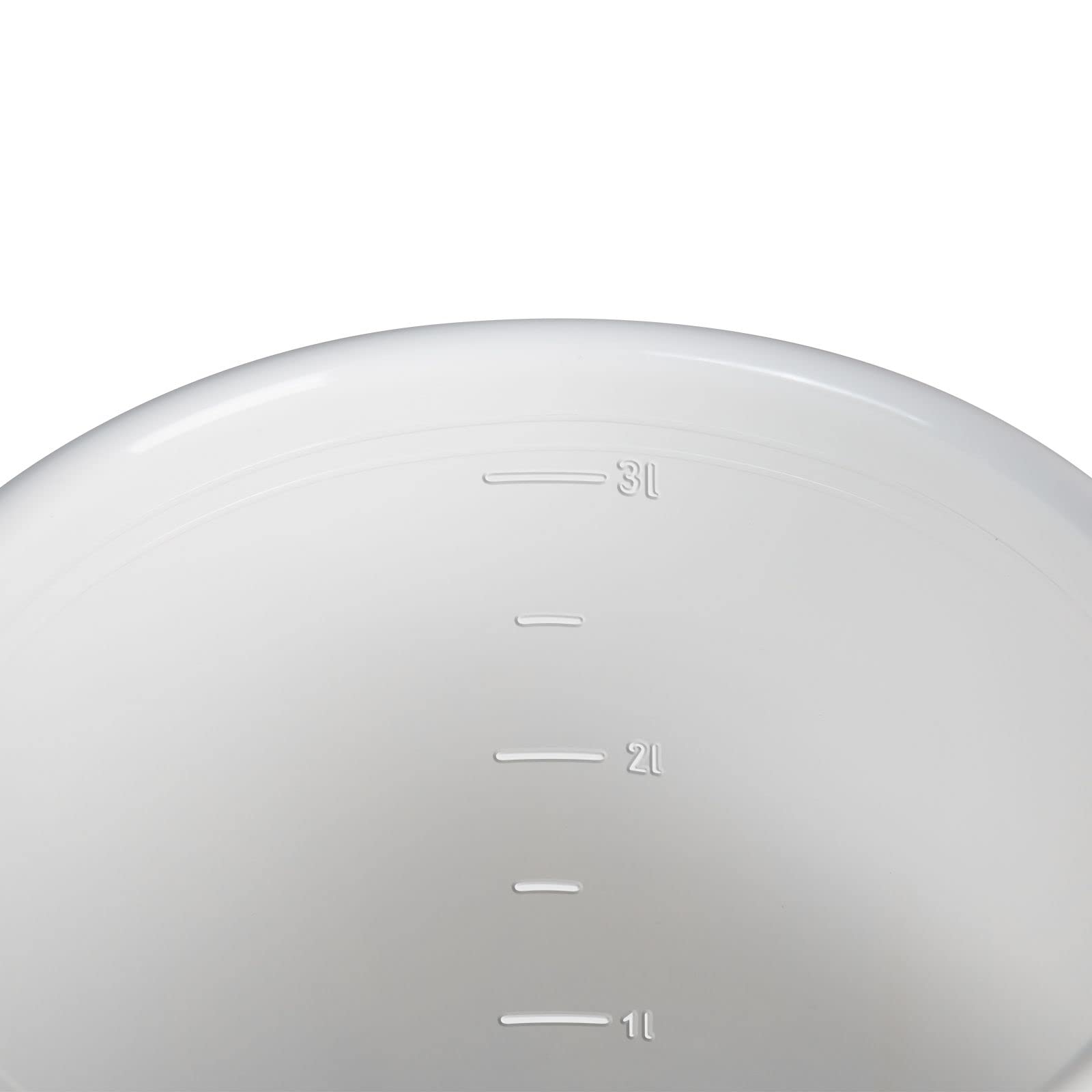 westmark-seau-lait-et-provisions-3-l-avec-anse-et-couvercle-plastique-pe-blanc-2 image 2