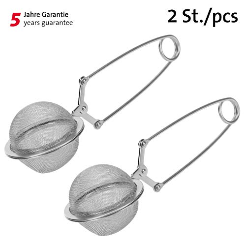 westmark-teatime-153322e3-lot-de-2-passoires-th-pliantes-m-canisme-ressort-acier image 8