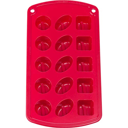 westmark-30212260-moule-pralines-c-ur-en-silicone-rouge-12-x-22-x-1-9-cm-effet-a image 7