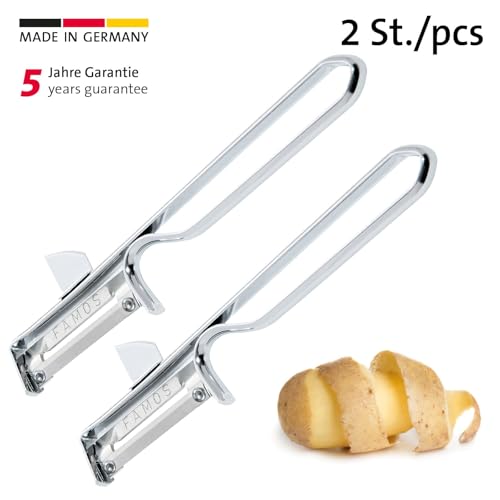westmark-106122e4-set-de-2-plucheurs-famos-lame-pendulaire-inox-avec-emporte-pi- image 8