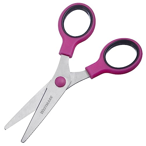 westmark-ciseaux-de-bricolage-pour-enfants-bouts-arrondis-acier-inoxydable-et-pp image 8