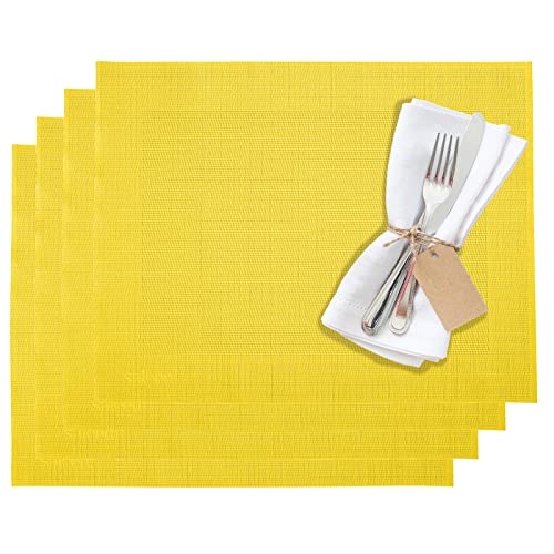 westmark-saleen-home-sets-de-table-4-pi-ces-42-x-32-cm-vinyle-polyester-jaune-01 image 8