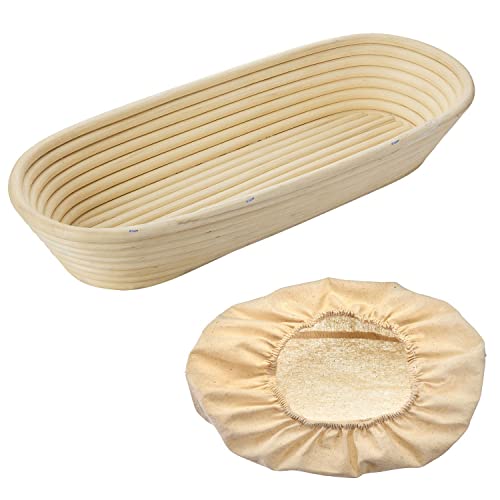 westmark-set-de-panier-de-fermentation-2-pi-ces-banneton-ovale-en-roseau-naturel image 8