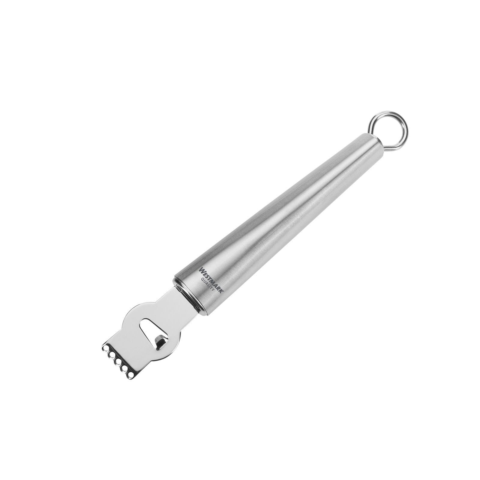 westmark-glory-zesteur-citron-grattoir-zeste-avec-couteau-cannelier-17-5-cm-acie image 1