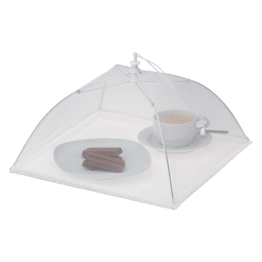 westmark-cloche-nourriture-pliable-23282230-34-x-34-cm-plastique-pa-blanc image 1